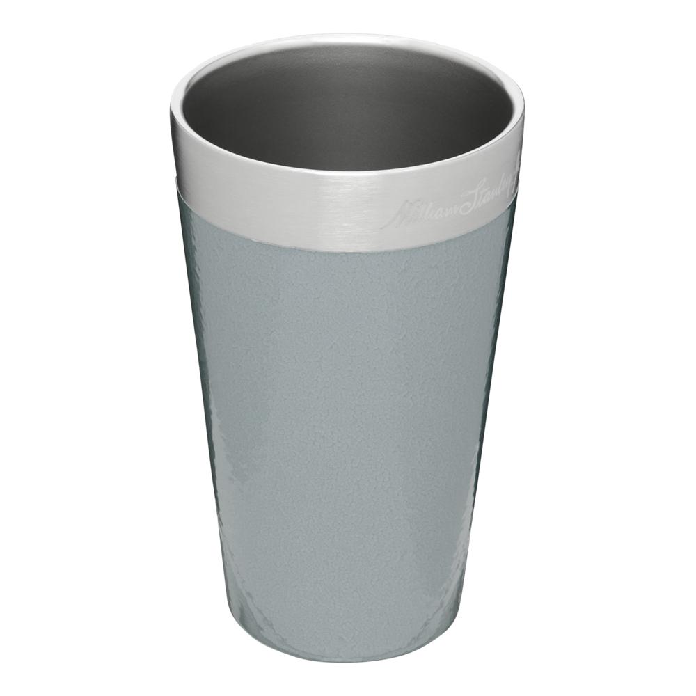 1960 Hammertone Silver Stanley The Milestones Stacking Beer Pint | 16 OZ | Insulated Stainless Steel Cups | 68245-NDIV