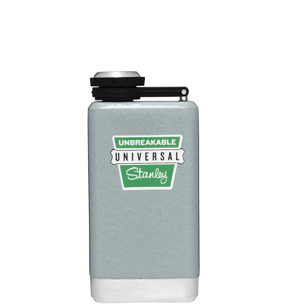 1960 Hammertone Silver Stanley The Milestones Party Flask | 5 OZ Water Bottles | 05329-UYBM