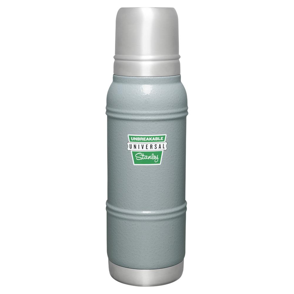 1960 Hammertone Silver Stanley The Milestones Thermal Bottle | 1.1 QT | Vacuum Sealed, Double Wall Vacuum Bottles | 79358-OJZQ