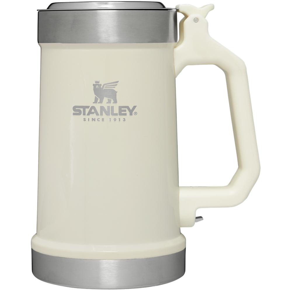 Beige Stanley Classic Bottle Opener Beer Stein | 24OZ Mug Cups | 39107-JEBM