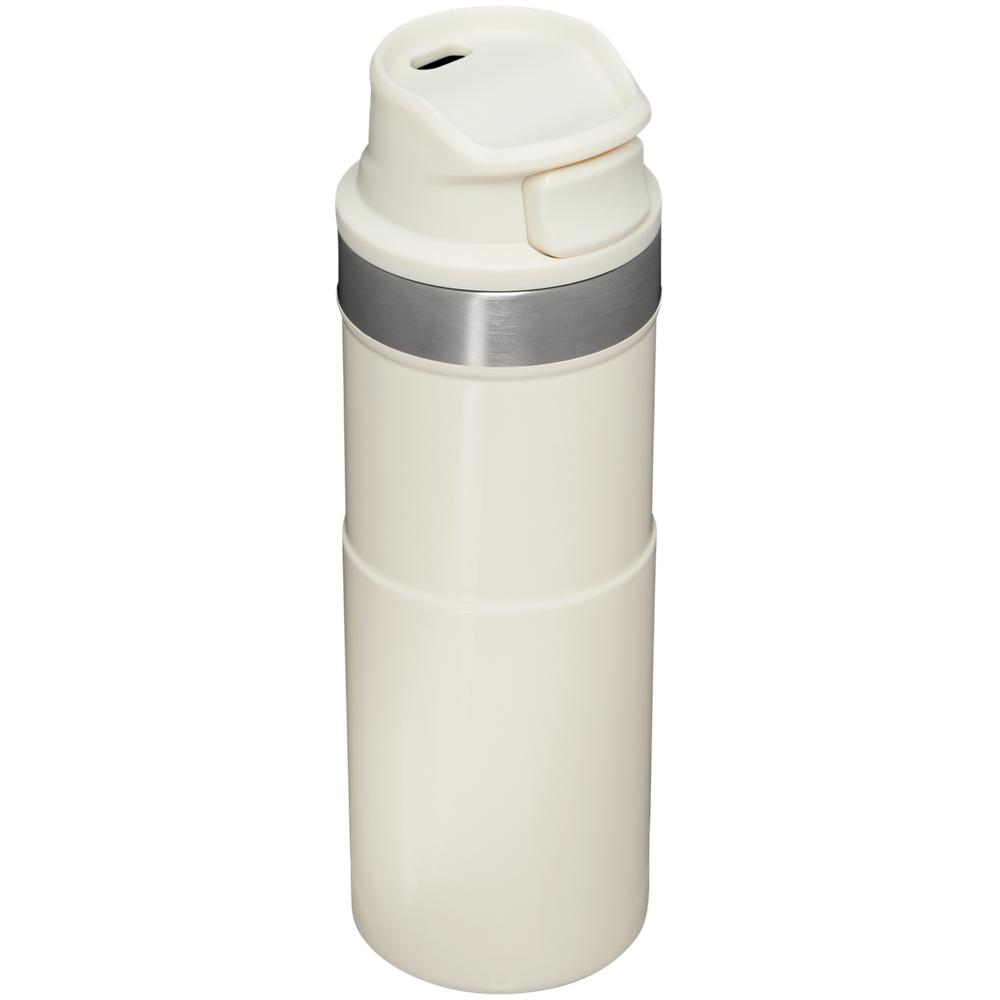 Beige Stanley Classic Trigger Action Travel Insulated Coffee Tumbler | 16 OZ Mugs | 53890-STZA