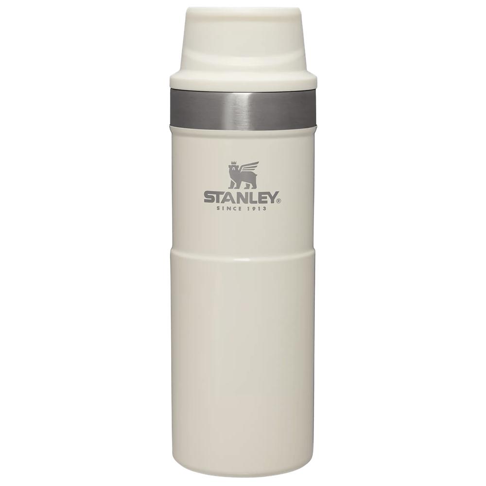 Beige Stanley Classic Trigger Action Travel Insulated Coffee Tumbler | 16 OZ Mugs | 53890-STZA