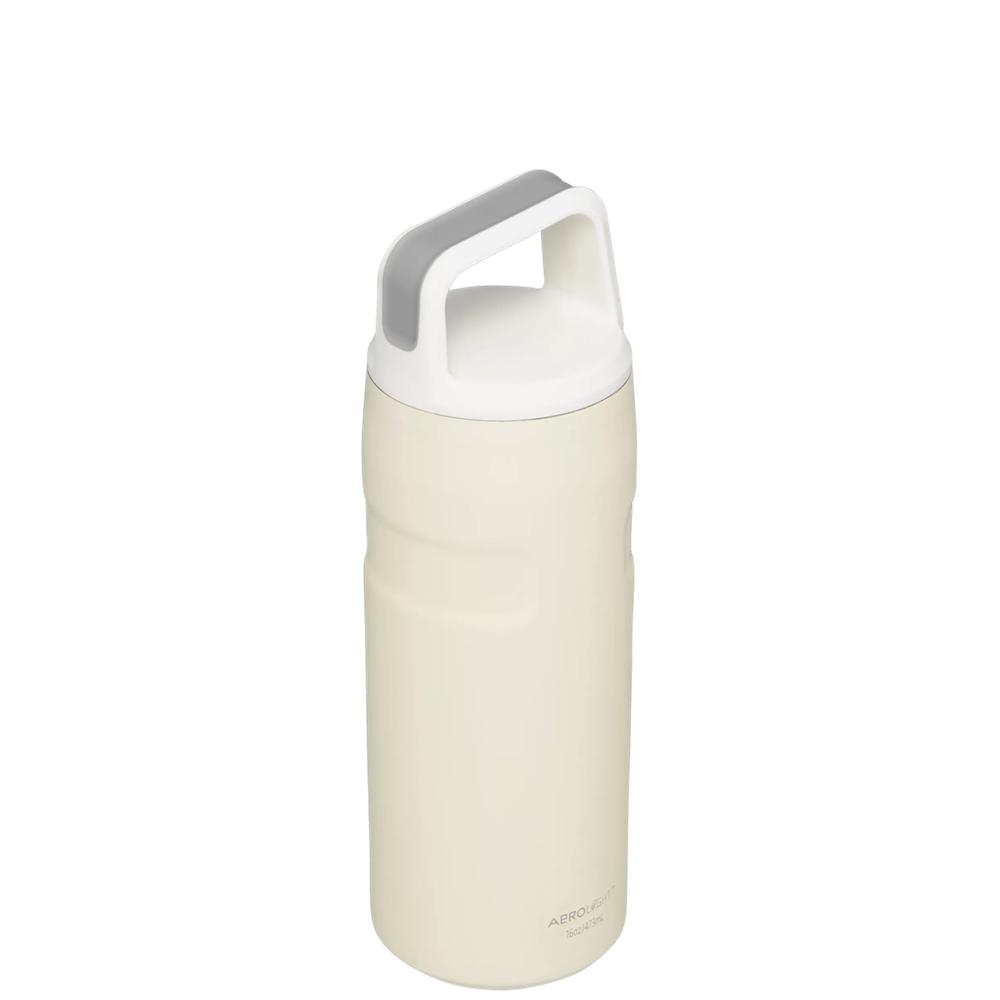 Beige Stanley IceFlow™ Bottle with Cap and Carry+ Lid | 16 OZ Water Bottles | 30687-JYKA