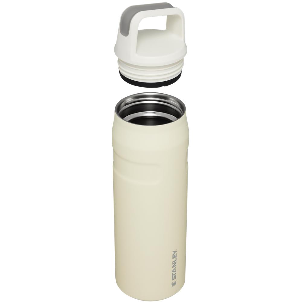 Beige Stanley IceFlow™ Bottle with Cap and Carry+ Lid | 24 OZ Water Bottles | 01256-GVKQ