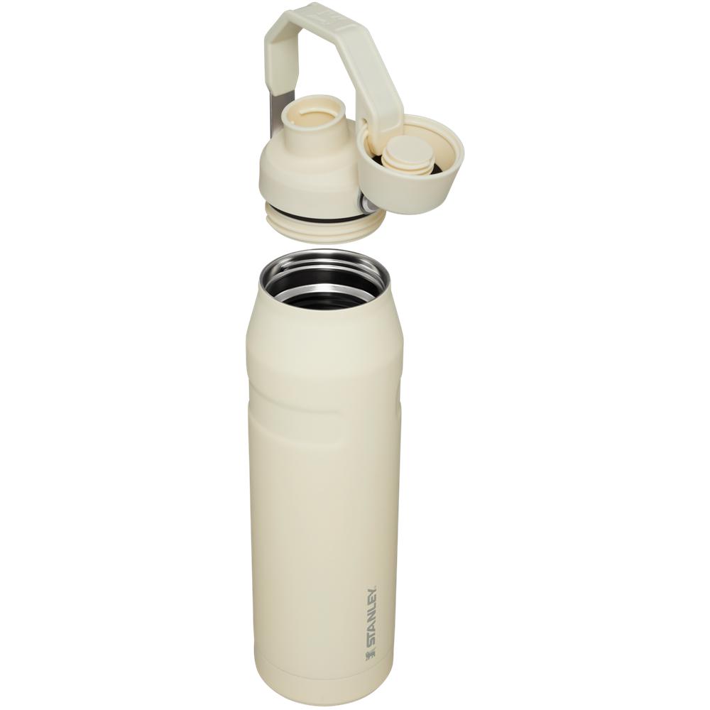 Beige Stanley IceFlow Insulated Bottle with Fast Flow Lid | 36 OZ Water Bottles | 15203-ZHQN