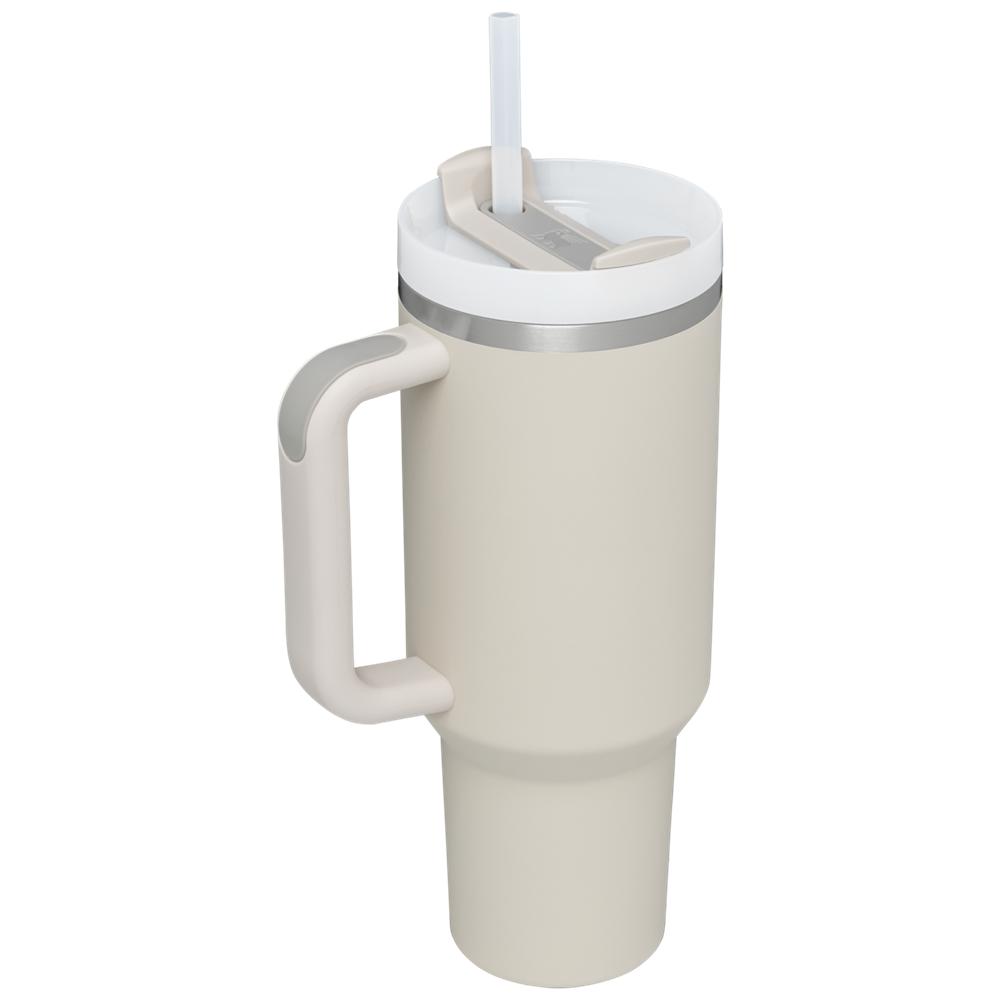 Beige Stanley Quencher H2.0 Travel | 40 OZ Tumbler | 09783-DAXZ