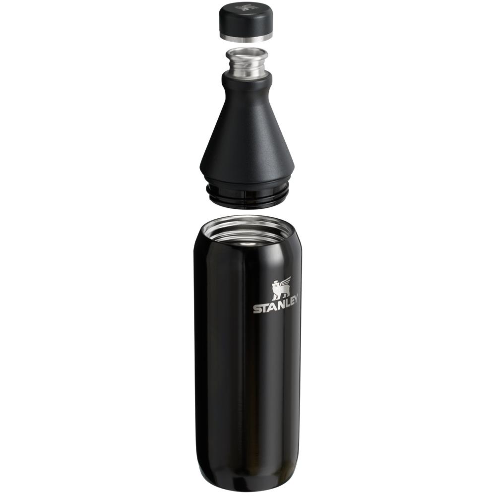 Black 2.0 Stanley All Day Slim Bottle | 20 OZ Water Bottles | 89405-SRQF