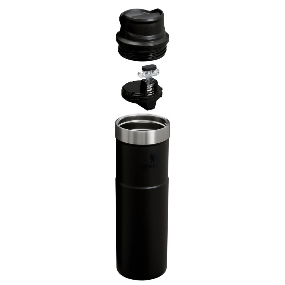 Black 2.0 Stanley Classic Trigger Action Travel Insulated Coffee Tumbler | 20 OZ Mugs | 96257-XBHU