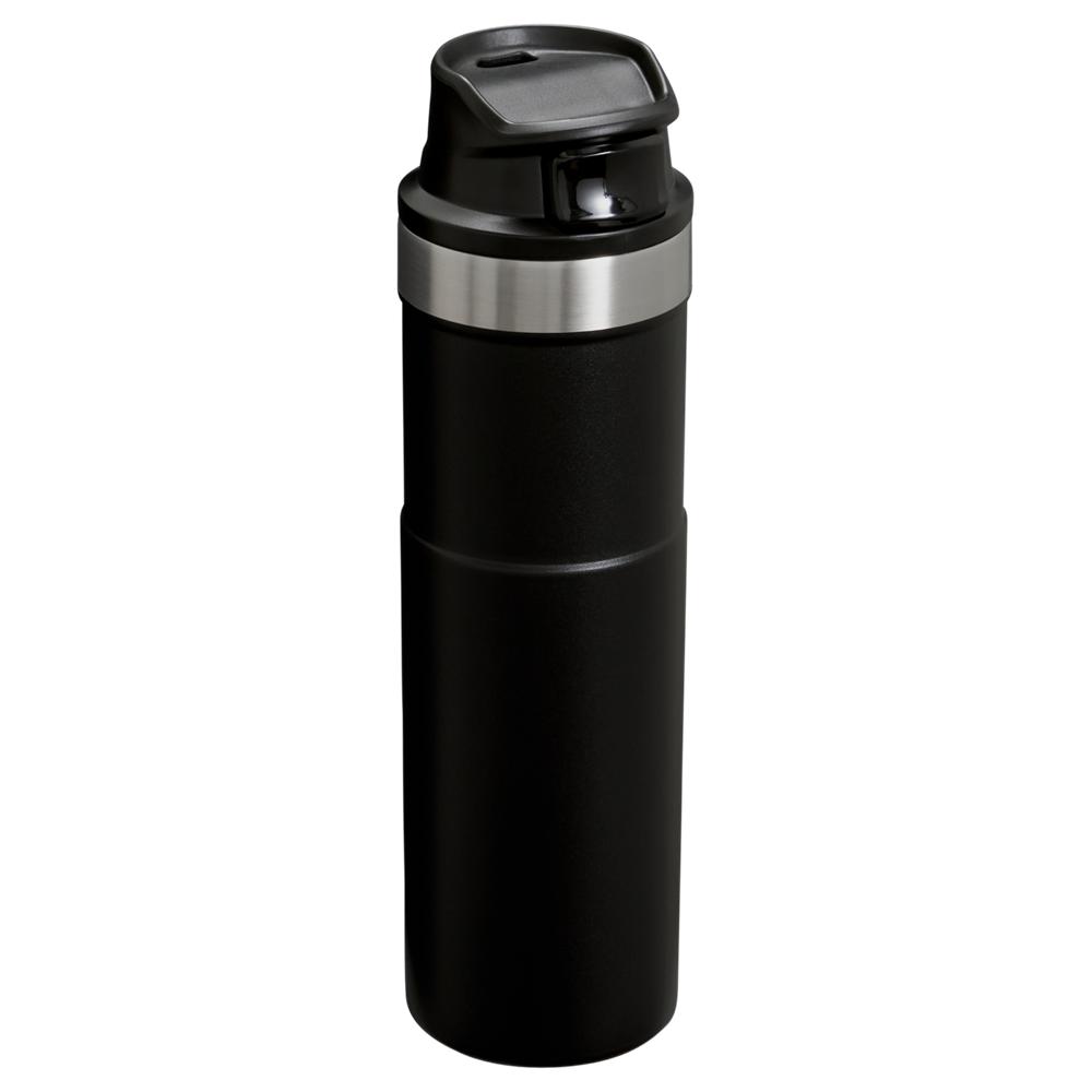 Black 2.0 Stanley Classic Trigger Action Travel Insulated Coffee Tumbler | 20 OZ Mugs | 96257-XBHU