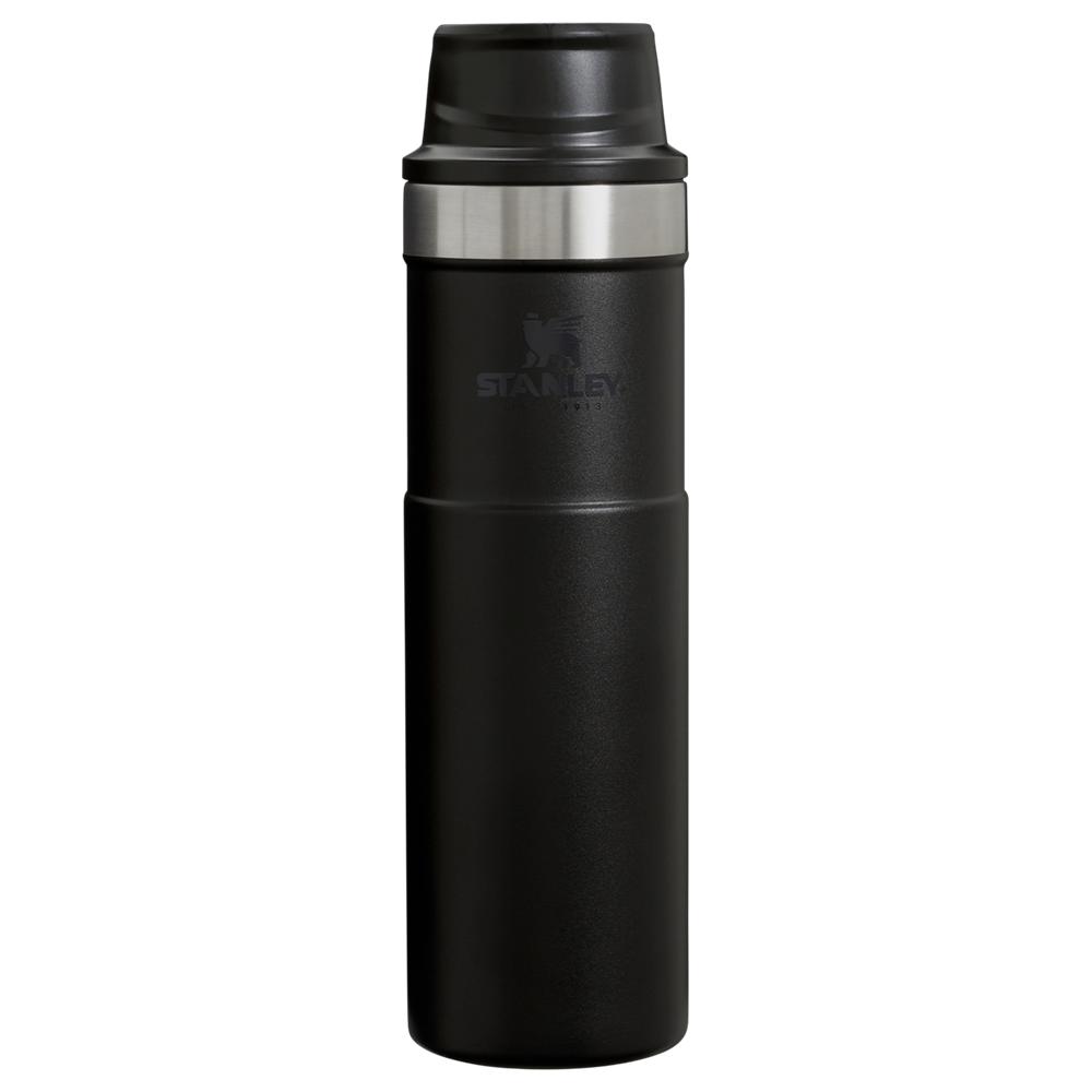 Black 2.0 Stanley Classic Trigger Action Travel Insulated Coffee Tumbler | 20 OZ Mugs | 96257-XBHU