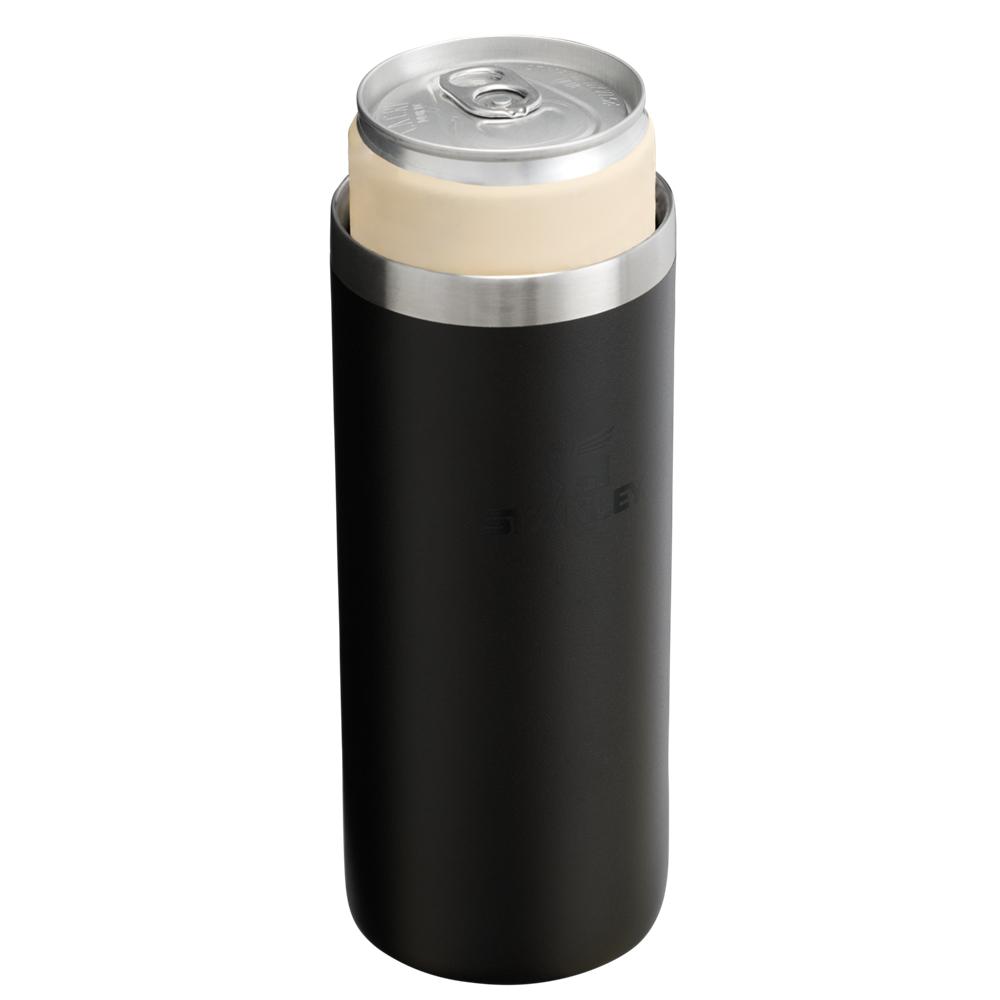 Black 2.0 Stanley The Everyday Slim Can Cooler Cup | 10 OZ Cups | 74589-HXRB