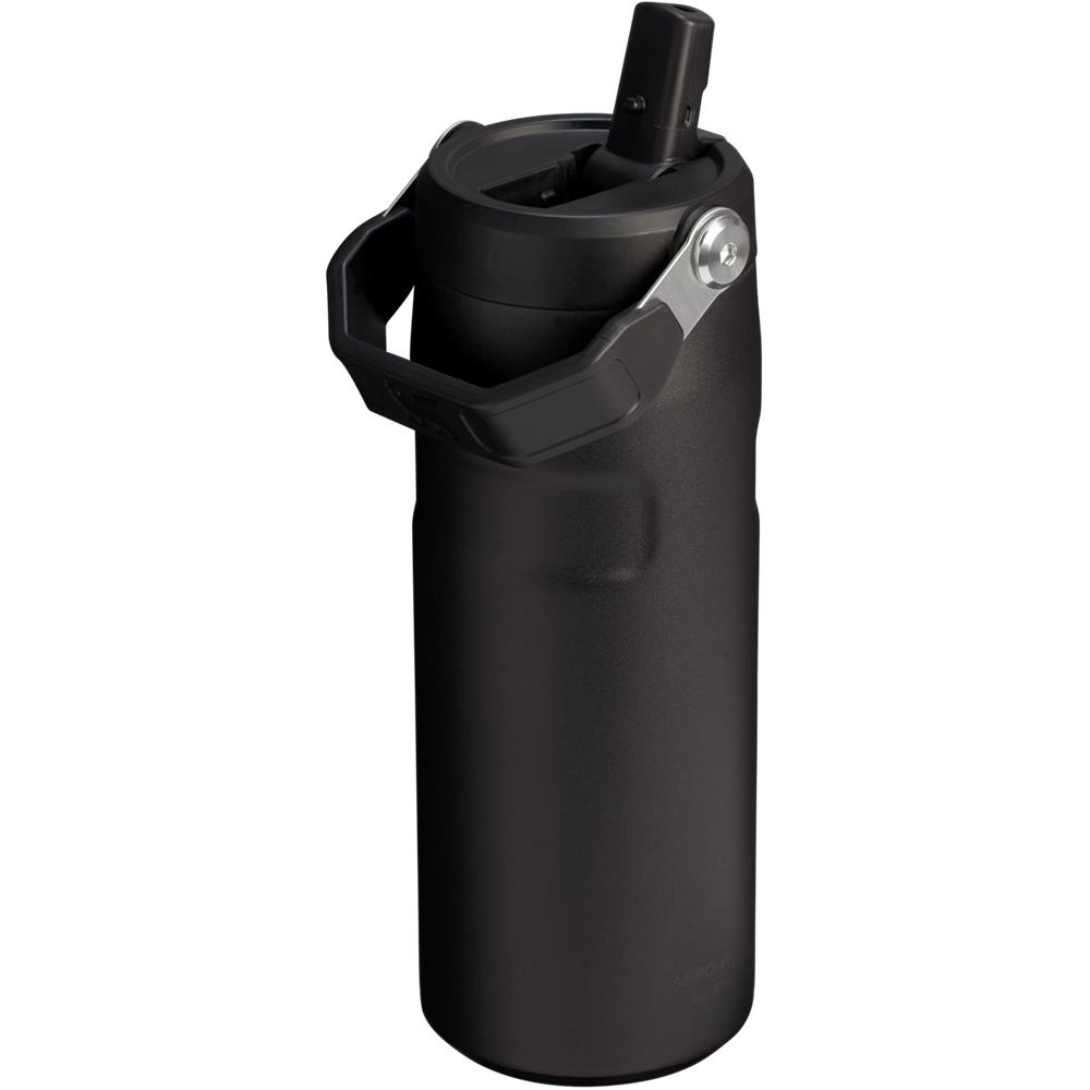 Black 2.0 Stanley The IceFlow™ Bottle with Flip Straw Lid | 16 OZ Water Bottles | 17593-DGXN