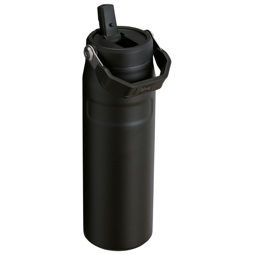 Black 2.0 Stanley The IceFlow™ Bottle with Flip Straw Lid | 24 OZ Vacuum Bottles | 04279-AFCM