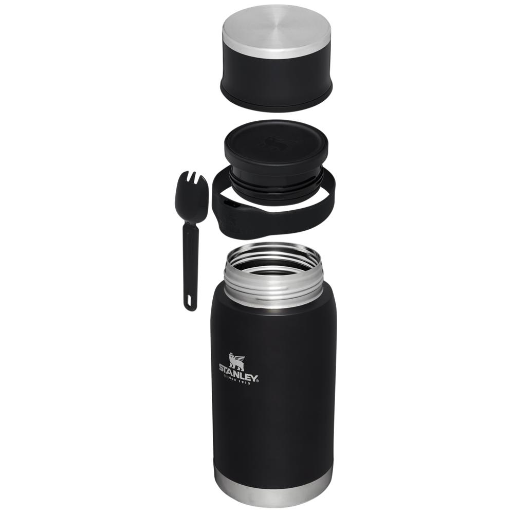 Black Glow Stanley Adventure To-Go + Spork | 36 OZ Food Jars | 05469-DRWY