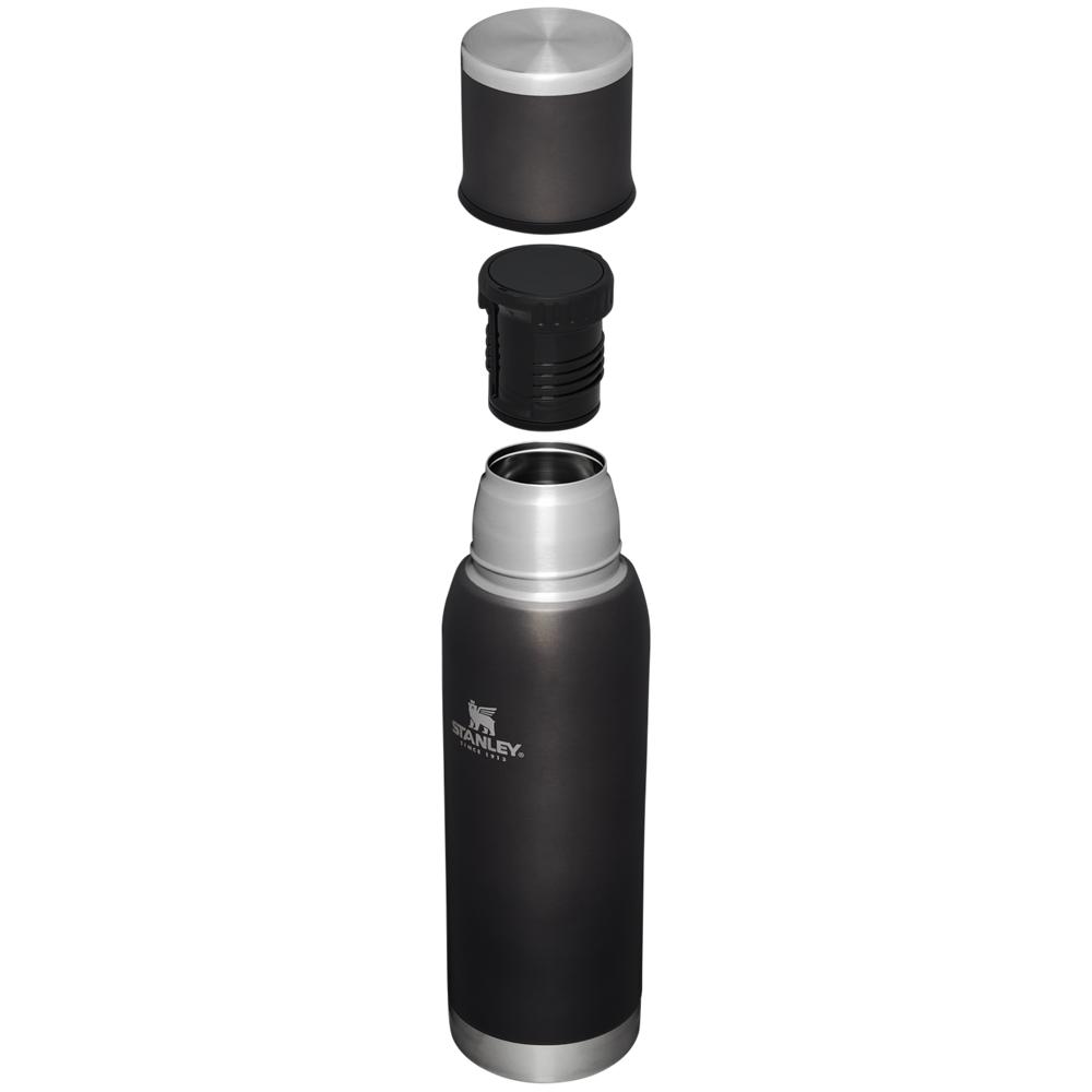 Black Stanley Adventure To-Go Bottle | 25 OZ Vacuum Bottles | 28739-WEQN