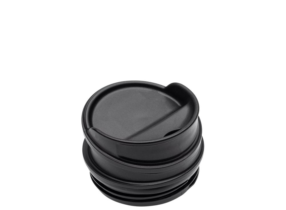 Black Stanley Classic One-Hand Vacuum Lid | 20 OZ Cups | 21834-SILW