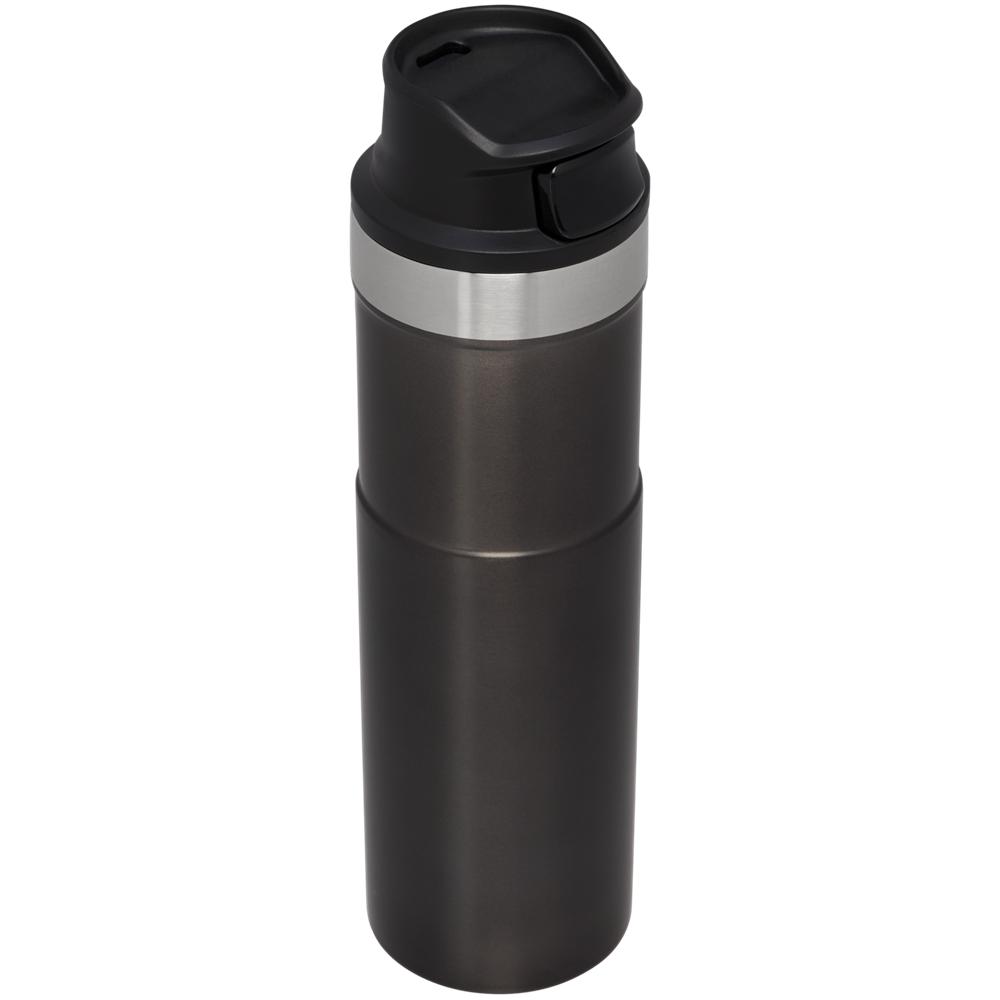 Black Stanley Classic Trigger Action Travel Insulated Coffee Tumbler | 20 OZ Mugs | 83504-DXHC