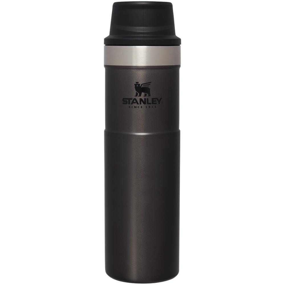 Black Stanley Classic Trigger Action Travel Insulated Coffee Tumbler | 20 OZ Mugs | 83504-DXHC