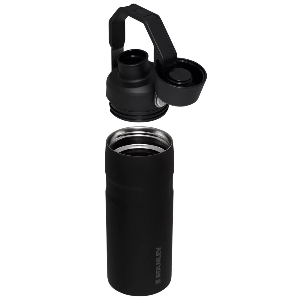 Black Stanley IceFlow™ Bottle with Fast Flow Lid | 16 OZ Water Bottles | 28534-MZKV