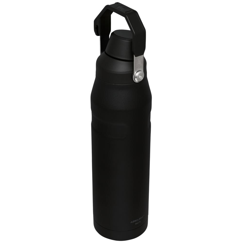 Black Stanley IceFlow Insulated Bottle with Fast Flow Lid | 36 OZ Water Bottles | 46713-DBVL