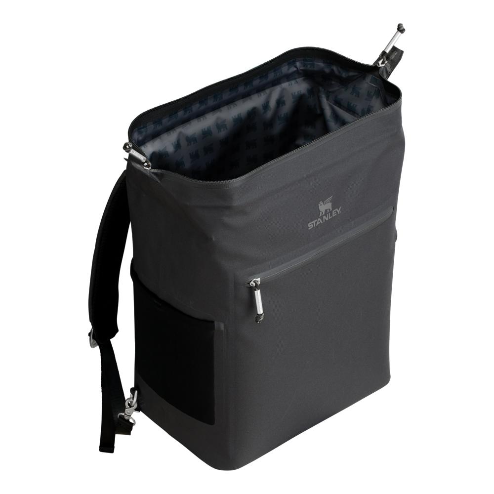 Black Stanley The All Day Madeleine Midi Cooler Backpack | 20 Can | 14.8 QT | 14.0 L Storage | 83615-AOSC