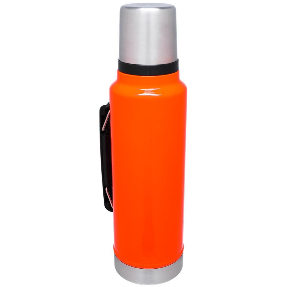 Blaze Orange Stanley Classic Legendary Vacuum Insulated Bottle | Sportsman | 1.5 QT Vacuum Bottles | 41603-ABEX