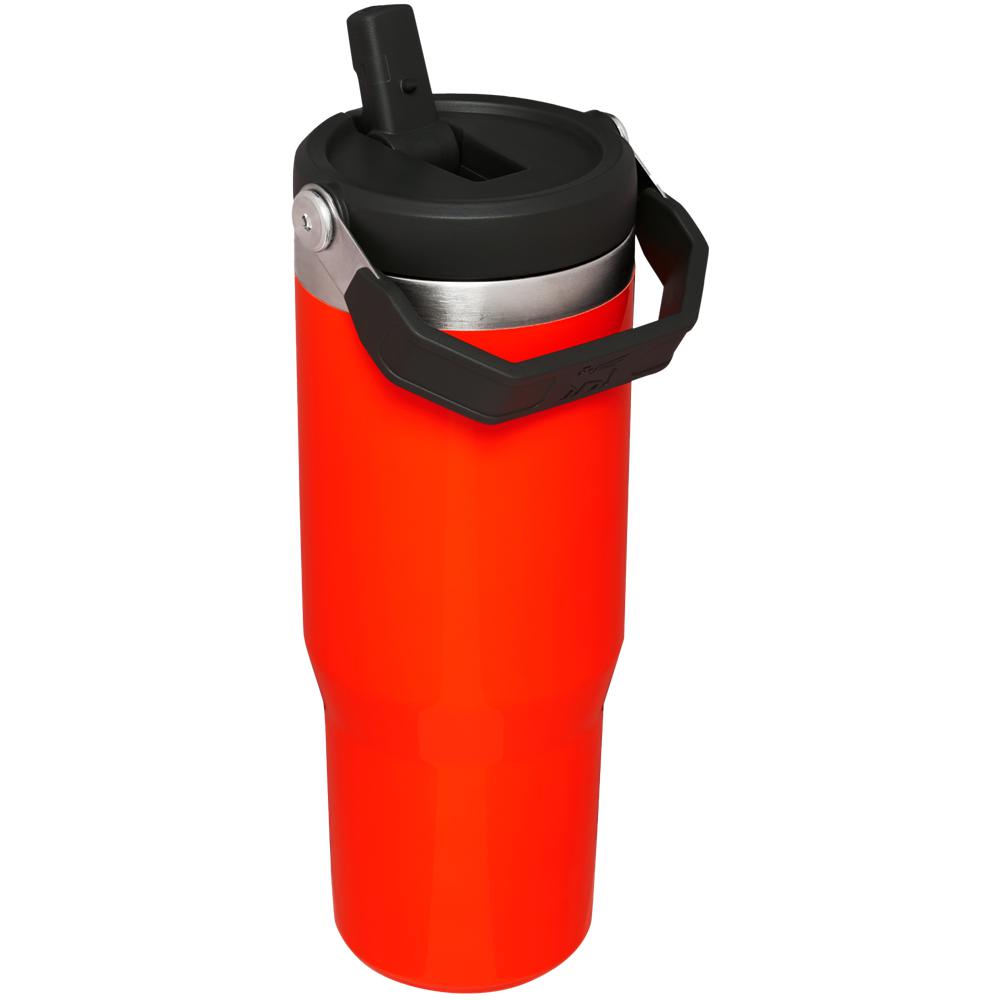 Blaze Orange Stanley Hunt + Fish IceFlow™ Flip Straw Tumbler | 30 OZ Water Bottles | 80354-OVRS