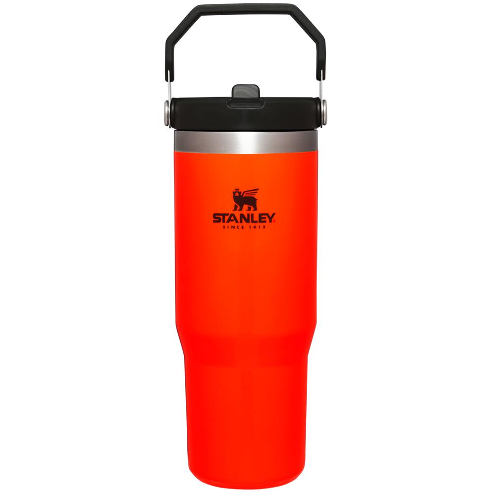 Blaze Orange Stanley Hunt + Fish IceFlow™ Flip Straw Tumbler | 30 OZ Water Bottles | 80354-OVRS