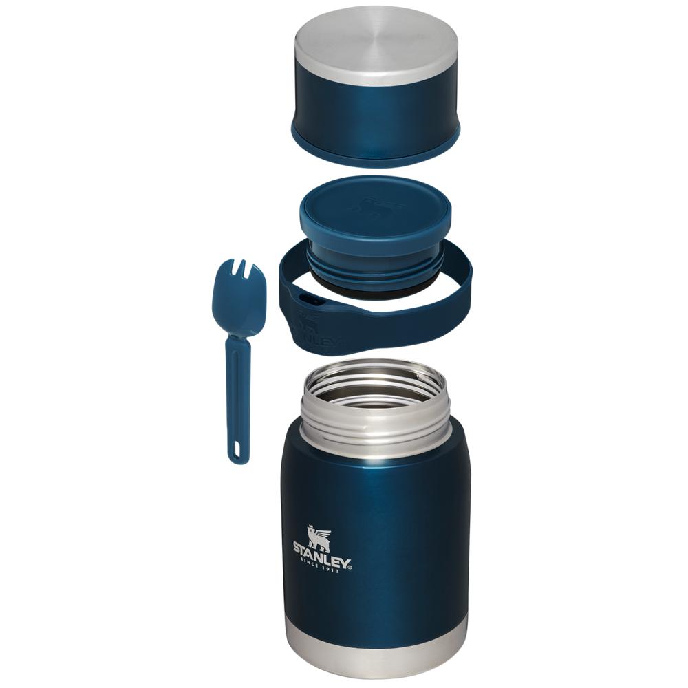 Blue Glow Stanley Adventure To-Go + Spork | 24 OZ Food Jars | 91685-LYNG