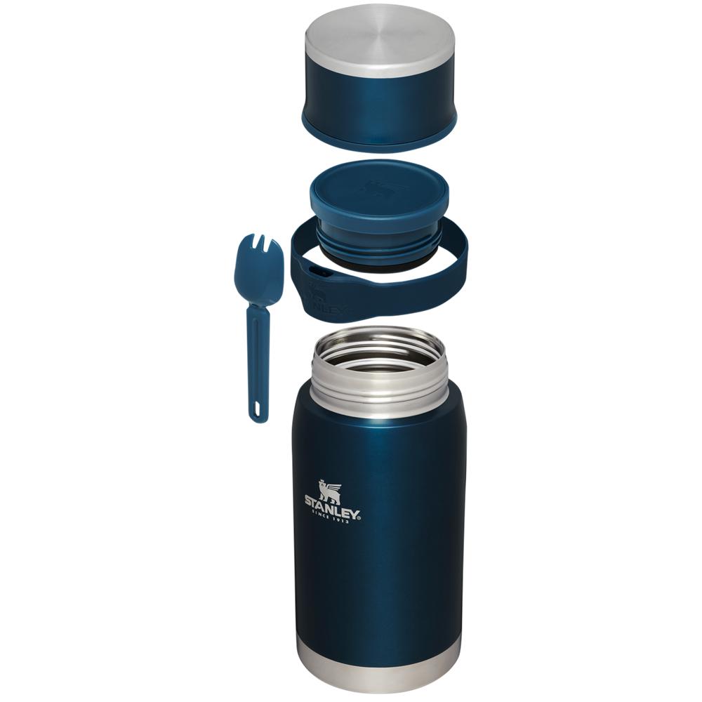 Blue Glow Stanley Adventure To-Go + Spork | 36 OZ Food Jars | 92071-LNRT