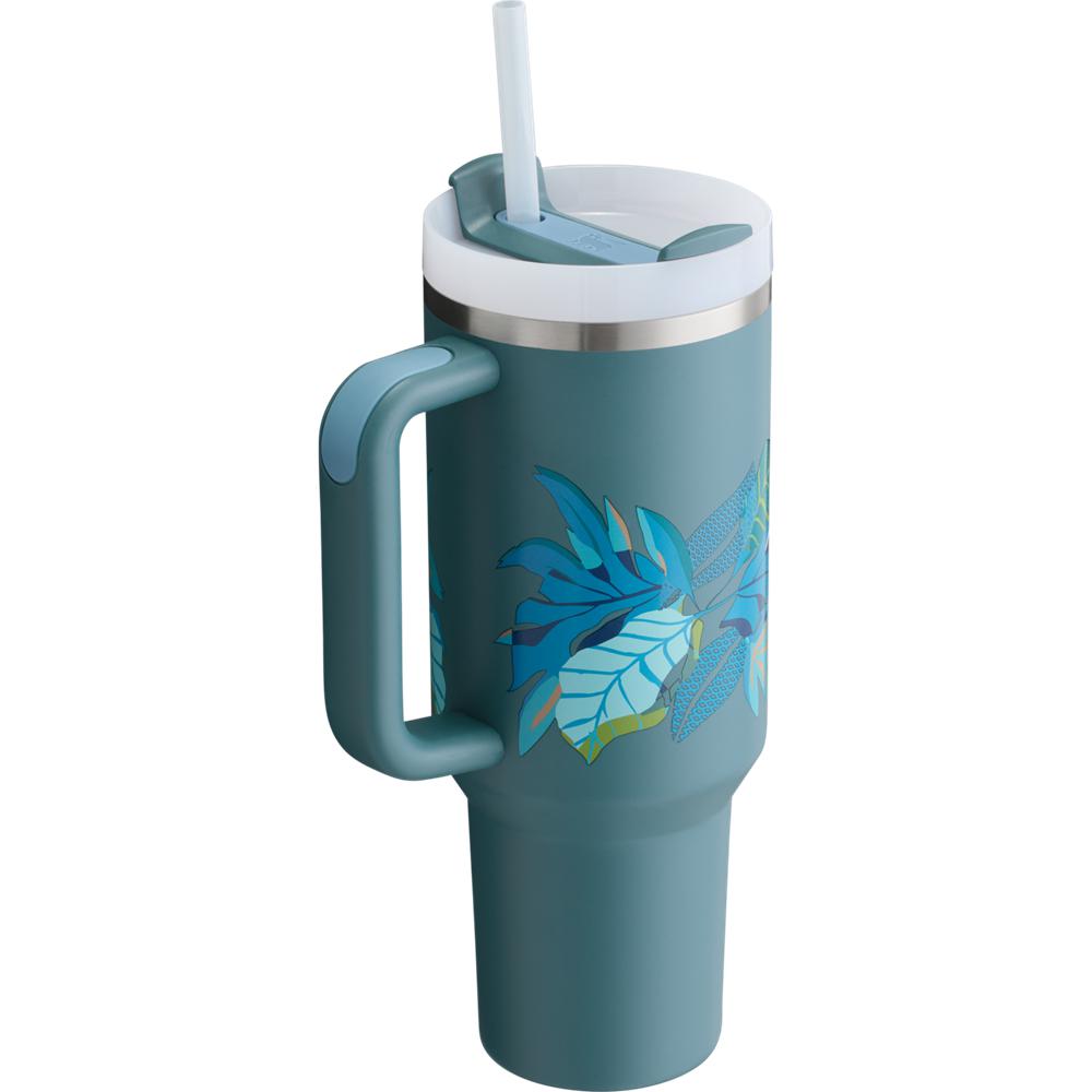 Blue Spruce Tropic Stanley The Mother’s Day Quencher H2.0 FlowState™ | 40 OZ Tumbler | 14397-TACD