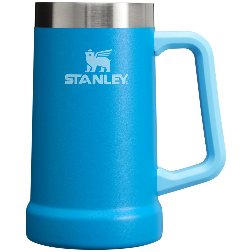 Blue Stanley Adventure Big Grip Beer Stein | 24OZ Mugs Cups | 71028-MTWX