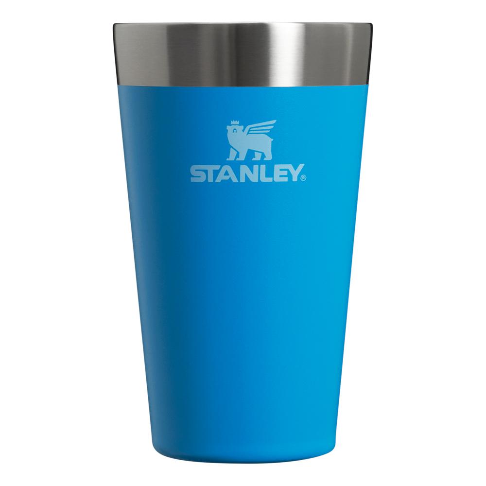 Blue Stanley Adventure Stacking Stainless Steel Beer Pint | 16OZ Tumbler Cups | 20865-QKUE