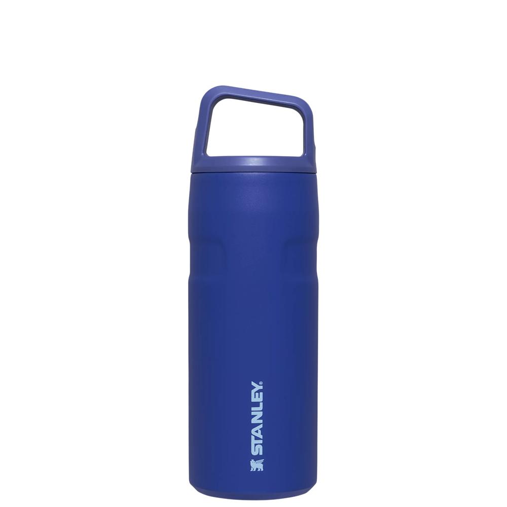 Blue Stanley IceFlow™ Bottle with Cap and Carry+ Lid | 16 OZ Water Bottles | 91760-MQAV