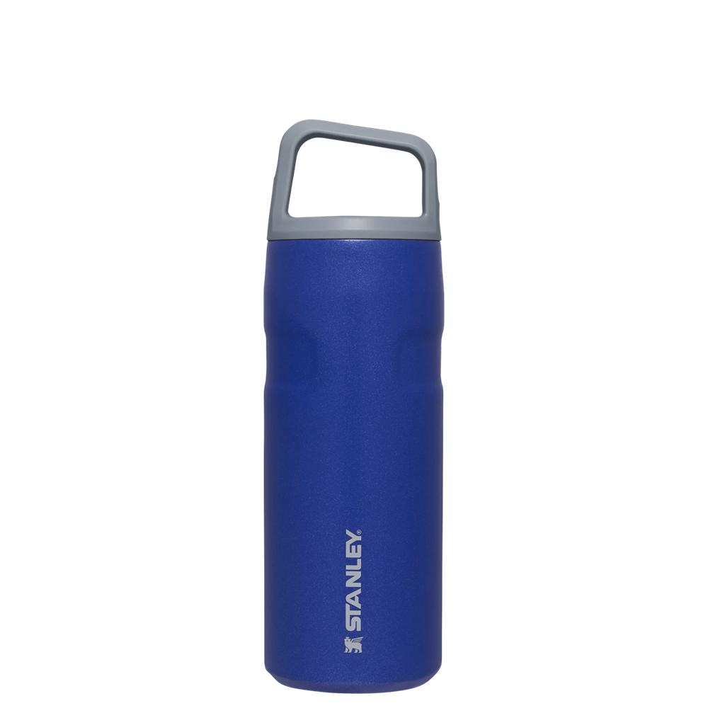 Blue Stanley IceFlow™ Bottle with Cap and Carry+ Lid | 16 OZ Water Bottles | 39175-NXAH