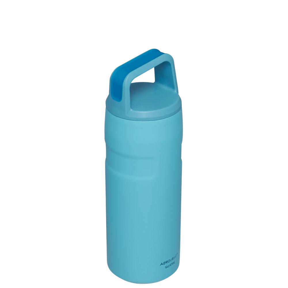 Blue Stanley IceFlow™ Bottle with Cap and Carry+ Lid | 16 OZ Water Bottles | 21053-ISAU