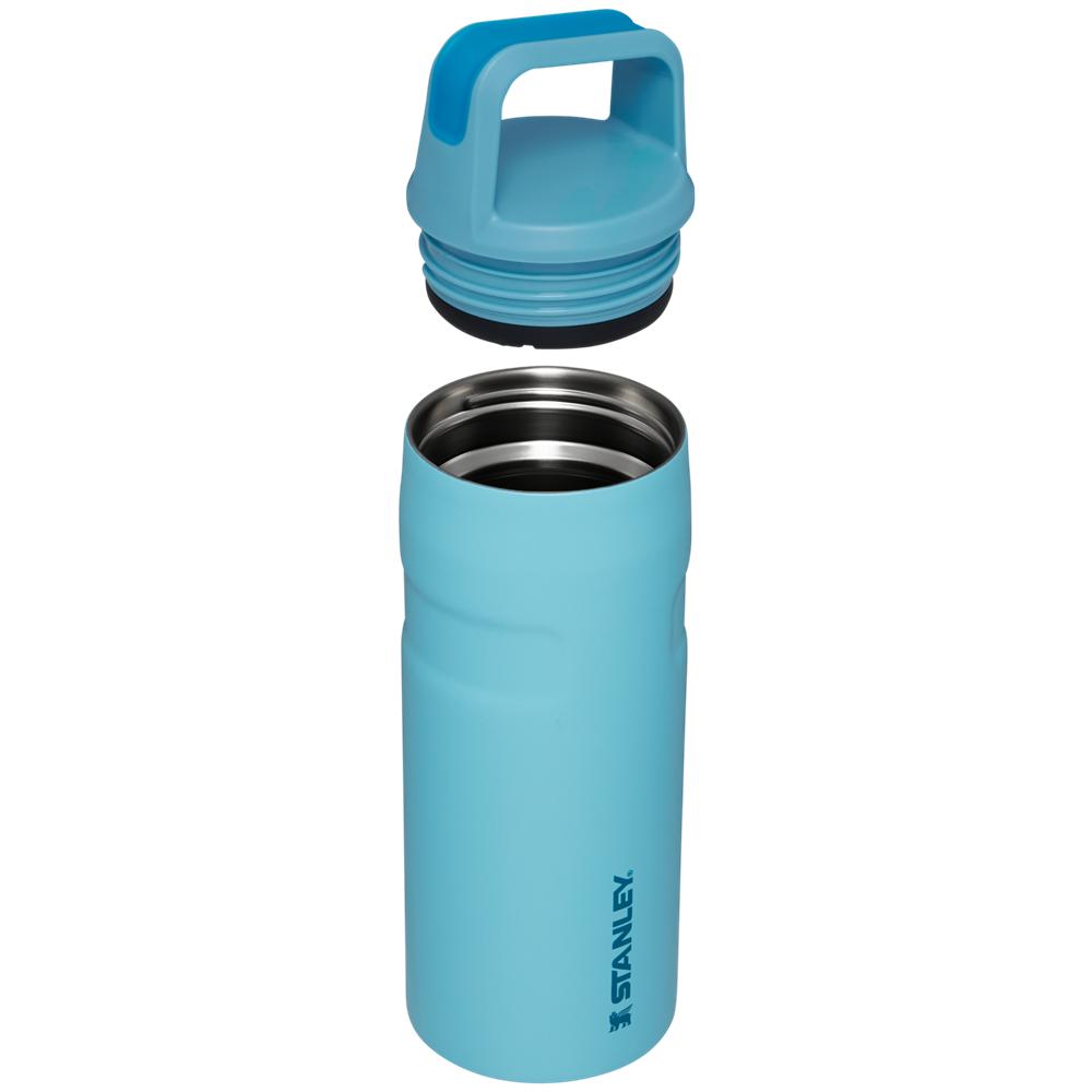 Blue Stanley IceFlow™ Bottle with Cap and Carry+ Lid | 16 OZ Water Bottles | 21053-ISAU