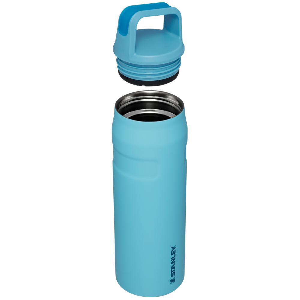 Blue Stanley IceFlow™ Bottle with Cap and Carry+ Lid | 24 OZ Water Bottles | 64712-CMDO