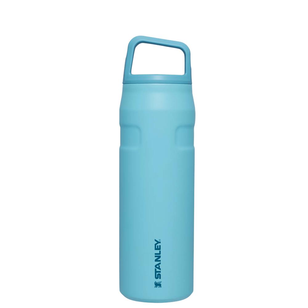 Blue Stanley IceFlow™ Bottle with Cap and Carry+ Lid | 24 OZ Water Bottles | 64712-CMDO