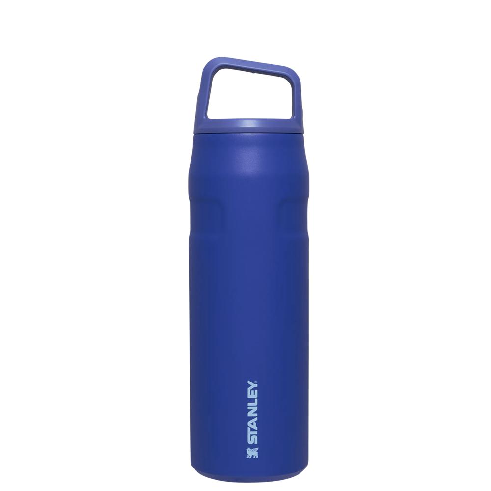 Blue Stanley IceFlow™ Bottle with Cap and Carry+ Lid | 24 OZ Water Bottles | 45826-FXLE