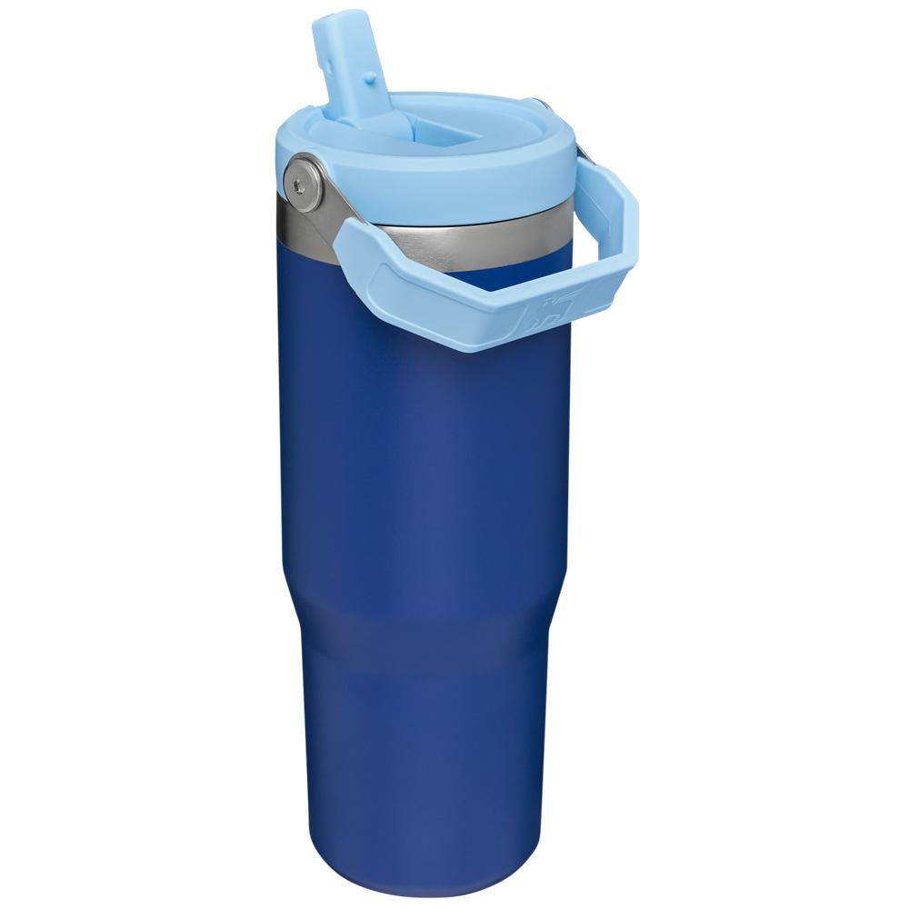 Blue Stanley The IceFlow Flip Straw Tumbler | 30 OZ | Insulated Water Water Bottles | 82935-AZYK