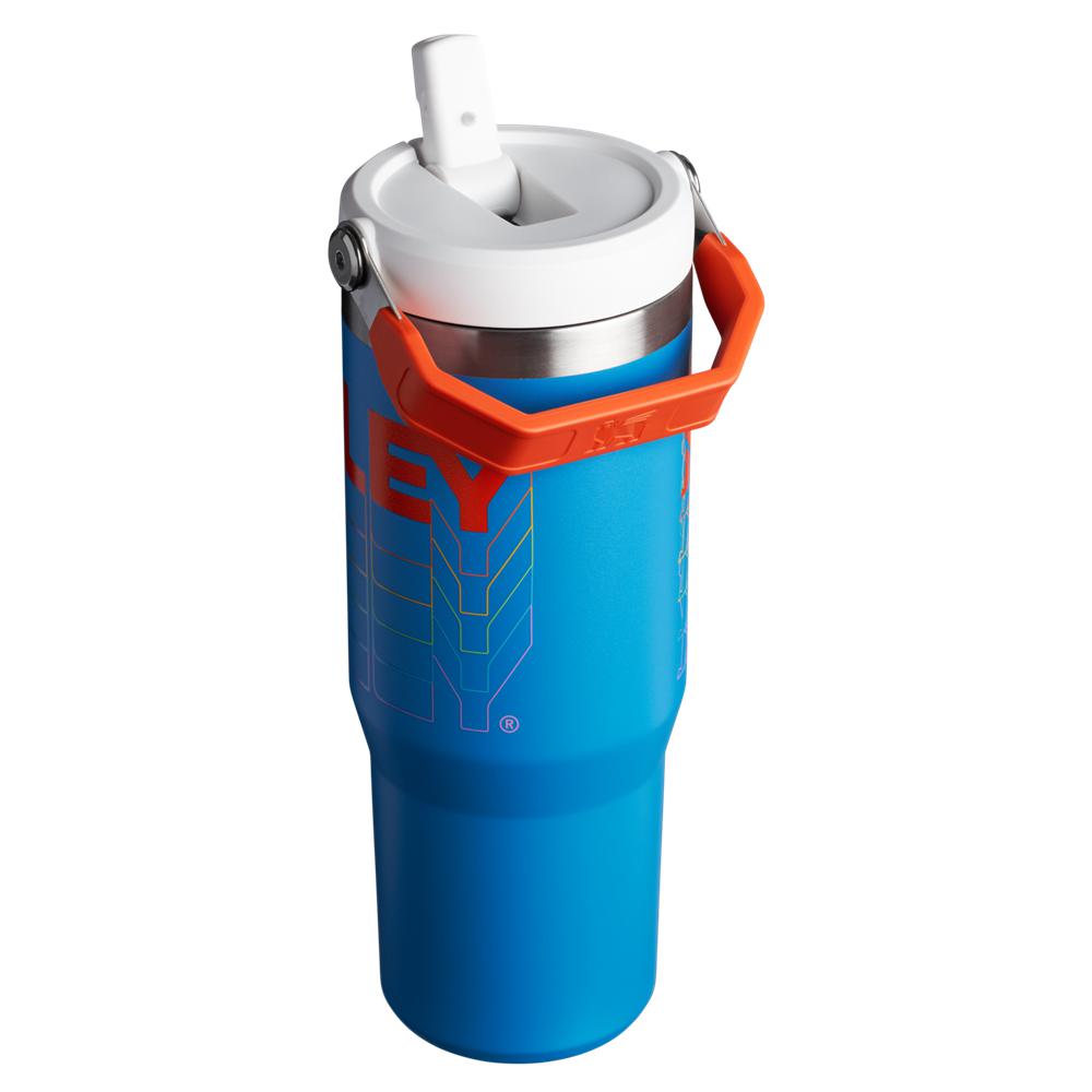 Blue Stanley The Reverb IceFlow™ Flip Straw Tumbler I 30 OZ Water Bottles | 83620-MKXZ