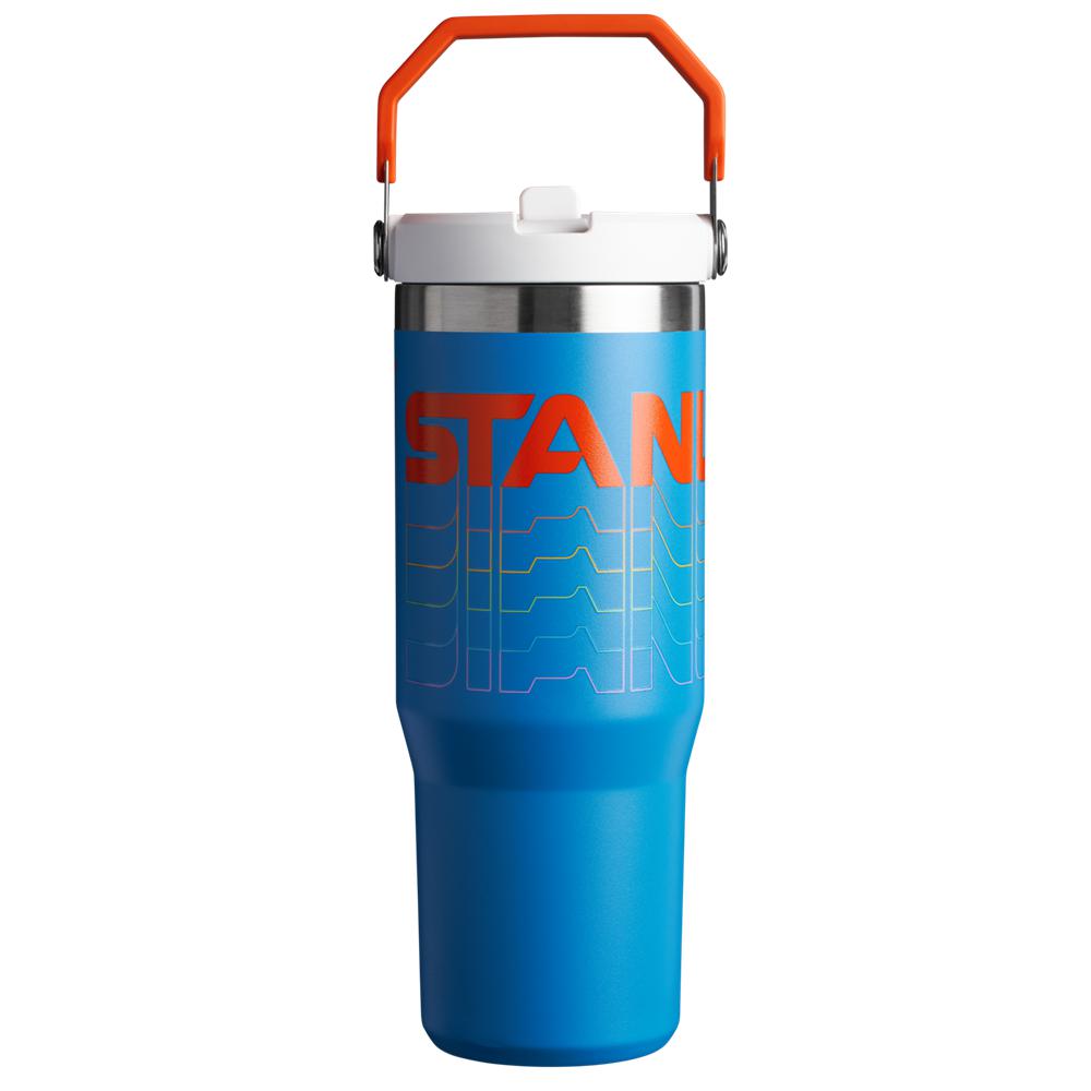 Blue Stanley The Reverb IceFlow™ Flip Straw Tumbler I 30 OZ Water Bottles | 83620-MKXZ