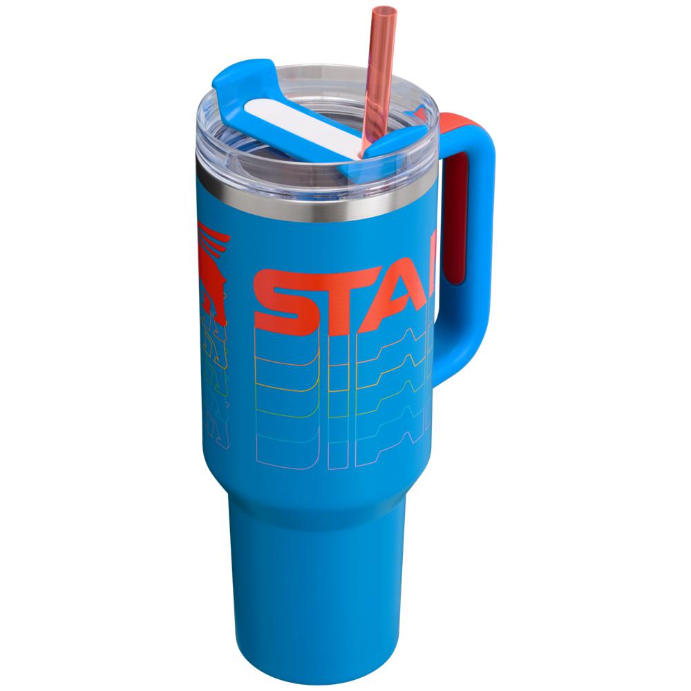 Blue Stanley The Reverb Quencher H2.0 FlowState™ | 40 OZ Tumbler | 34256-QATJ