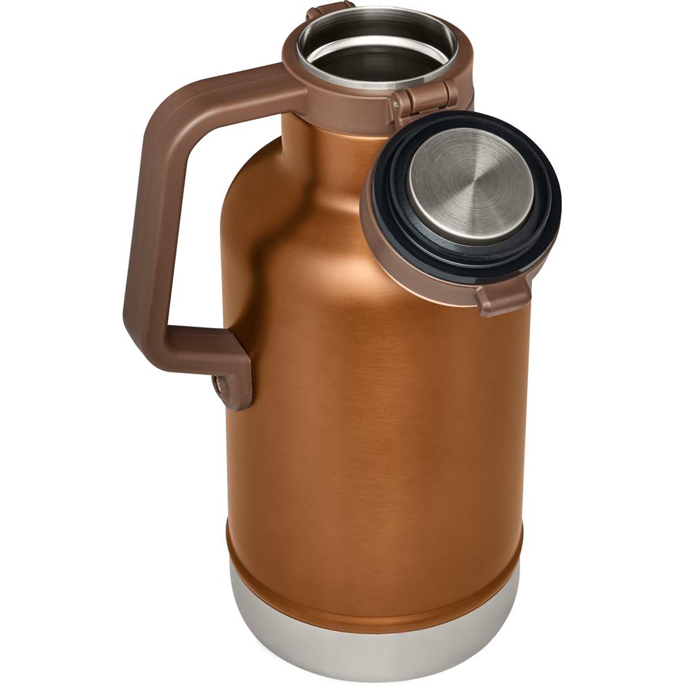 Brown Stanley Classic Easy-Pour Insulated Beer Growler | 64 OZ Water Bottles | 49671-MWCA