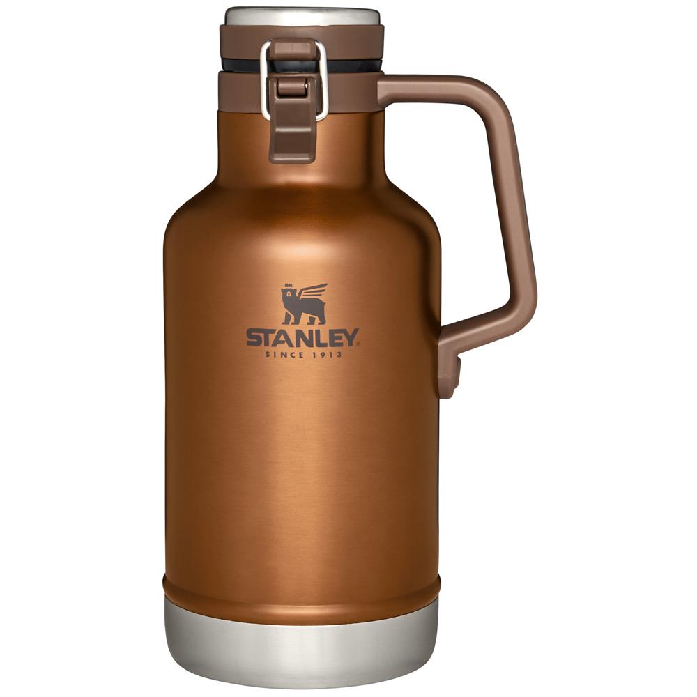 Brown Stanley Classic Easy-Pour Insulated Beer Growler | 64 OZ Water Bottles | 49671-MWCA