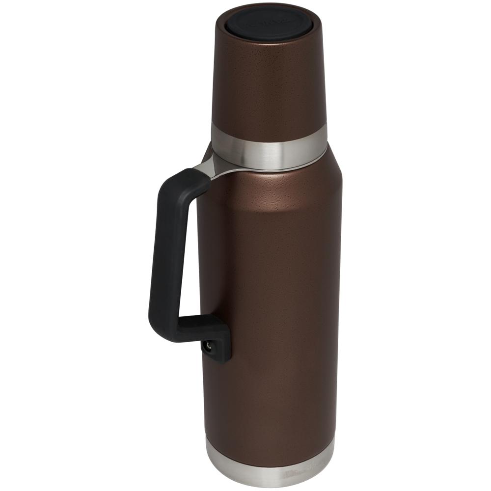 Brown Stanley Forge Thermal Bottle | 1.4 QT Vacuum Bottles | 18094-PLKA