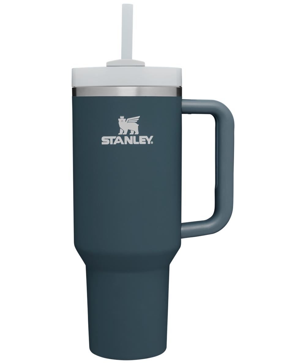 Cadetblue Stanley Quencher H2.0 Travel Tumbler | 40 OZ Water Bottles | 59206-SPEL