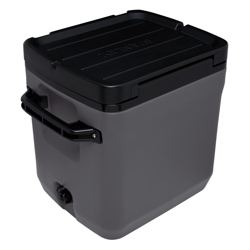 Charcoal Grey Stanley Adventure Series Hard Cooler | 30 QT Storage | 14920-MGSX