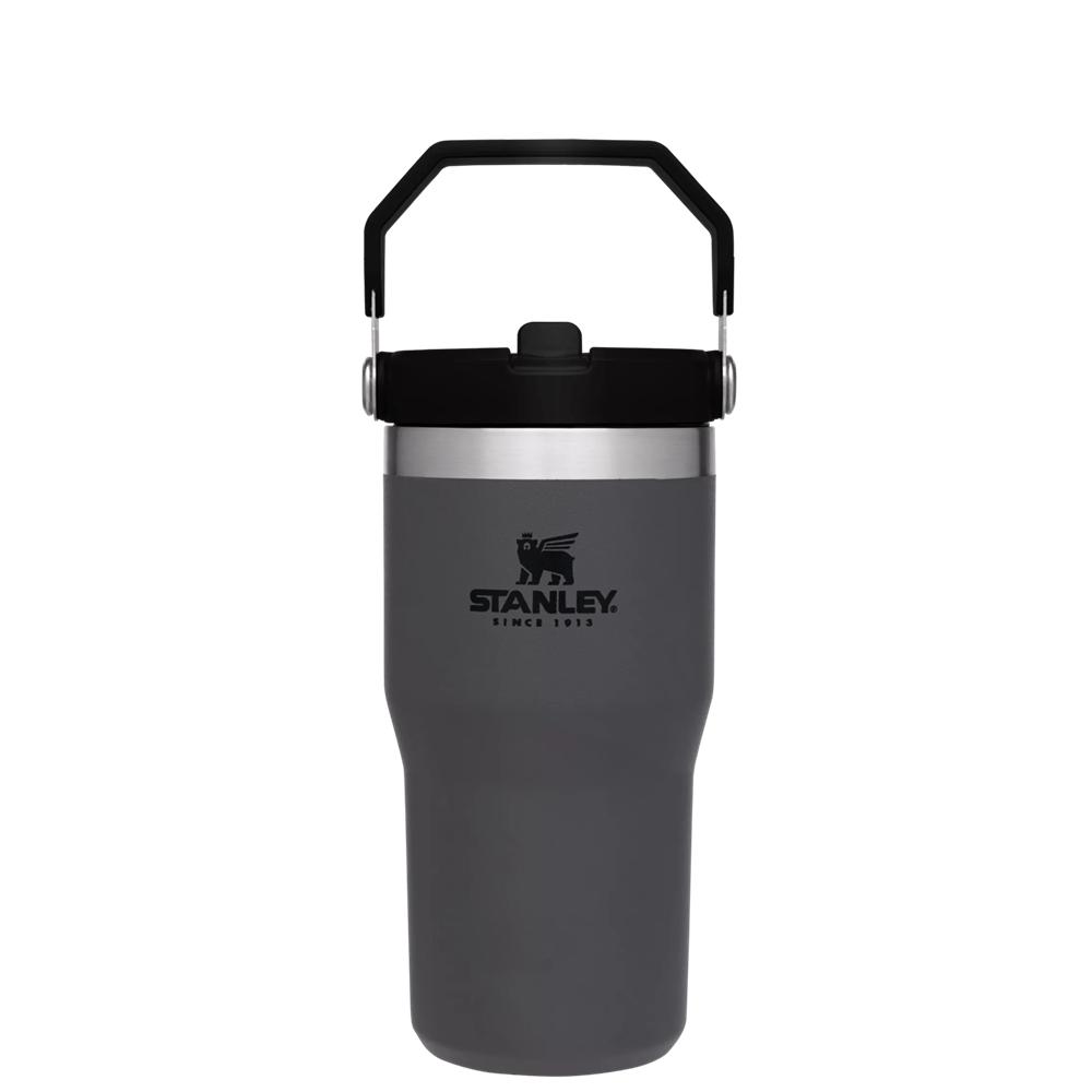 Charcoal Grey Stanley The IceFlow Flip Straw Tumbler | 20 OZ | Insulated Water Tumbler | Sta Water Bottles | 06594-GDBI